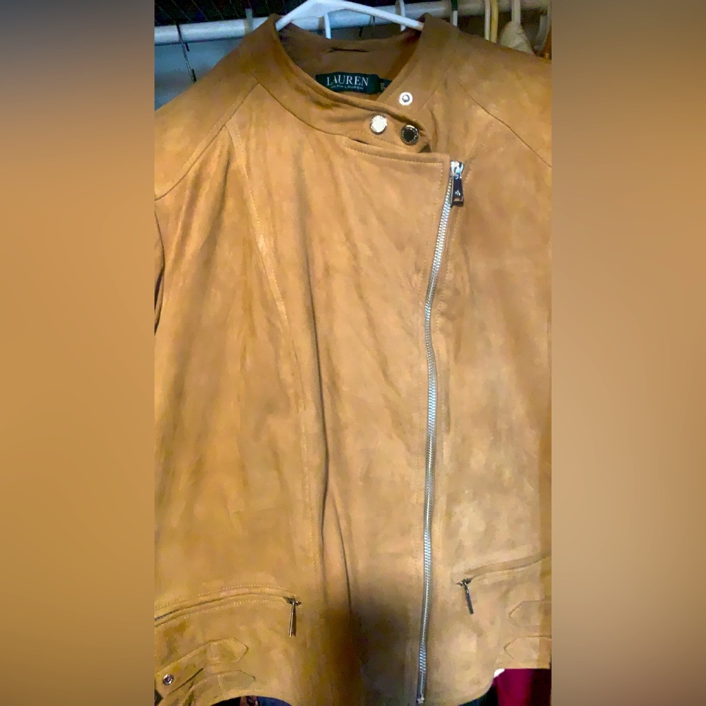 Suede Ralph Lauren Coat